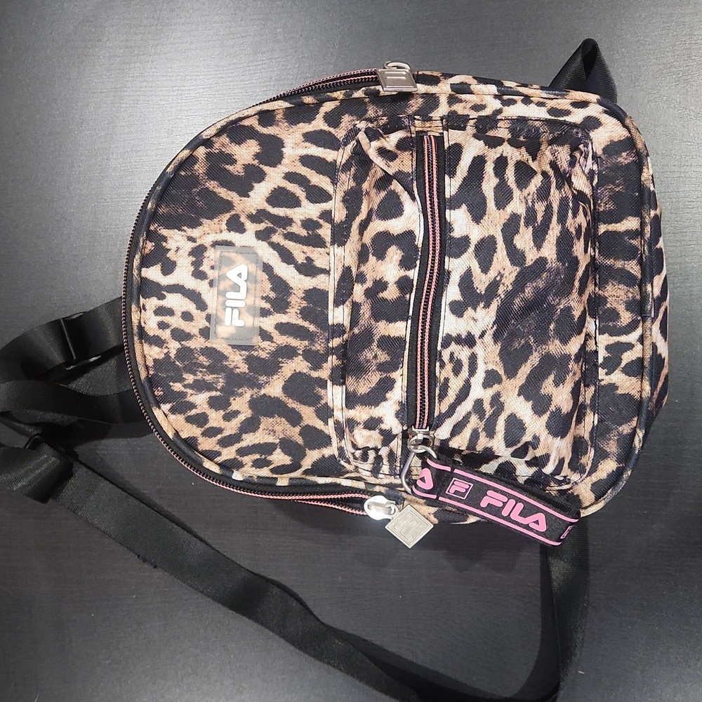 Fila leopard mini backpack